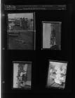 Shooting in Grimesland; Two men (5 Negatives) (August 19, 1957) [Sleeve 36, Folder d, Box 12]